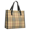 Burberry Nova Check Tote canvas check pattern