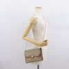 Christian Dior Vintage Honeycomb chain Canvas
