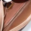 Christian Dior Vintage Honeycomb Canvas and Leather