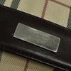 Burberry Vintage Flap Haymarket Canvas
