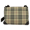 Burberry Vintage Flap Haymarket Canvas