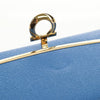 Salvatore Ferragamo Gancini Flap Continental Leather