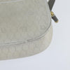 Christian Dior Vintage Honeycomb Flap Canvas and Leather