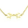 Tiffany & Co. Paloma Picasso Double Loving Heart 18K Yellow Gold and Diamond