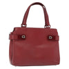 Salvatore Ferragamo Double Gancini Side Buckle Tote Leather