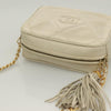 Chanel Vintage Diamond CC Camera Quilted Lambskin