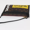Louis Vuitton Double Flat Messenger Limited Edition Logo Story Monogram Canvas and Denim