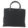 Gucci Vintage Bamboo Handle Tote GG Nylon