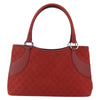 Gucci Vintage Ring Tote GG Canvas with Leather