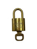 Louis Vuitton Padlock and Key Logo Metal