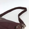 Gucci Logo Crest Messenger Leather