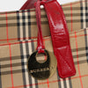 Burberry Nova Check Tote Canvas and Leather