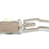 Harry Winston Avenue C Quartz White Gold and Alligator with Diamond Bezel and Mother of Pearl
