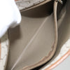 Christian Dior Vintage Honeycomb Canvas and Leather