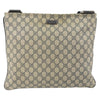 Gucci Zip Top Messenger GG Coated Canvas