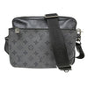 Louis Vuitton Trio Messenger Reverse Monogram Eclipse Canvas