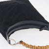 Gucci Vintage Bamboo Hobo Nylon