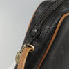 Christian Dior Vintage Honeycomb Canvas and Leather