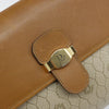 Christian Dior Vintage Honeycomb Flap Canvas and Leather