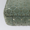 Valentino Garavani Rockstud Spike Flap Quilted Suede