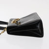 Salvatore Ferragamo Gancini Convertible Top Handle Patent Leather