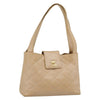 Chanel Vintage CC Lock Flap Quilted Leather