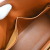 Hermes Kelly Brown Courchevel with Gold Hardware