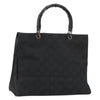 Gucci Vintage Bamboo Handle Tote GG Canvas