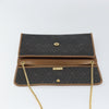 Christian Dior Vintage Honeycomb chain Canvas