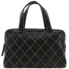 Chanel Surpique Boston Quilted Leather