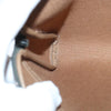 Christian Dior Vintage Honeycomb Zip Canvas and Leather