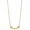 Tiffany & Co. T Smile Pendant 18K Yellow Gold