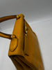 Hermes Kelly 32 Graine Couchevel Yellow leather