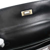 Hermes Kelly Black Box Calf with Palladium Hardware