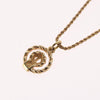 Christian Dior CD Pendant Gold-plated