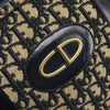 Christian Dior Vintage Trotter Boston Diorissimo Canvas