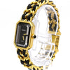 Chanel Premiere Rock Quartz Plated Metal and Leather
