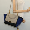Celine Tricolor Trapeze Leather