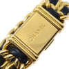 Chanel Premiere Rock Quartz Plated Metal and Leather
