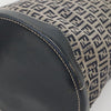 Fendi FF Logo Mon Tresor Bucket Printed Shearling with Leather