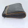 Christian Dior Vintage Honeycomb Zip Canvas and Leather