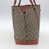 Gucci Joy Plus Tote GG Coated Canvas with Leather