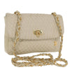Bally Vintage Chain Quilted Leather