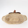 Chloe Marcie Basket Raffia and Leather