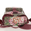 Gucci Buckle Blooms Print GG Coated Canvas