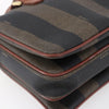 Fendi Vintage Pequin Convertible Boston Coated Canvas