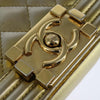 Chanel Boy Flap Quilted Patent