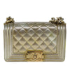 Chanel Boy Flap Quilted Patent