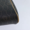 Christian Dior Vintage Honeycomb Zip Canvas and Leather