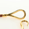 Hermes Jumbo Hook Braided Leather and Metal